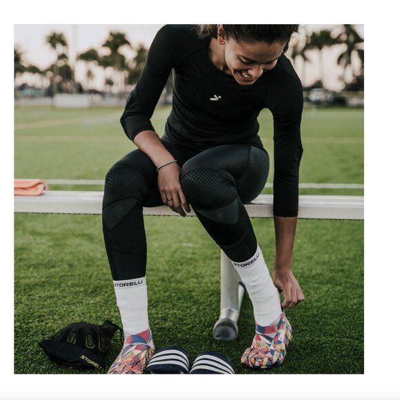 Storelli Women's BodyShield Turf Burn Leggings Black Size Medium - Picture 6 of 13